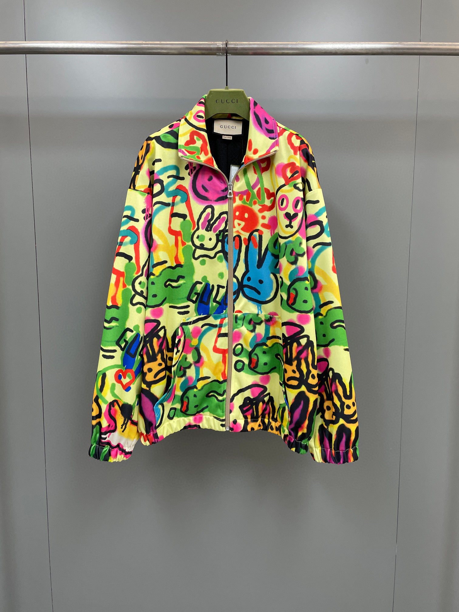 Gucci graffiti clearance jacket