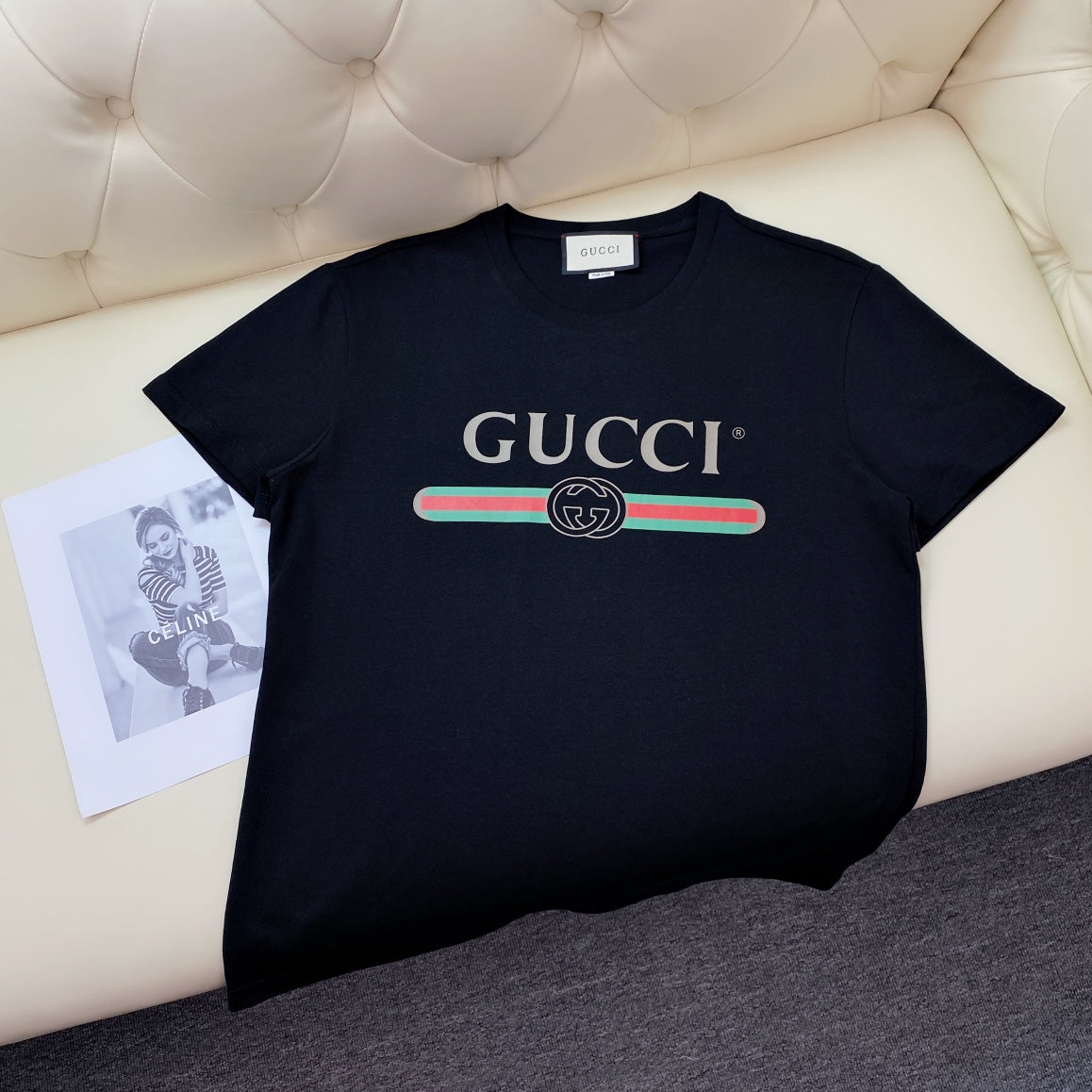Gucci classic logo tee oversized